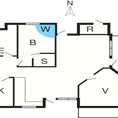 8 Person Holiday Home In Ulfborg 외부 사진