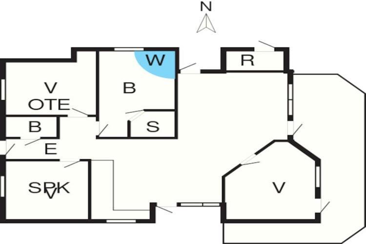 8 Person Holiday Home In Ulfborg 외부 사진