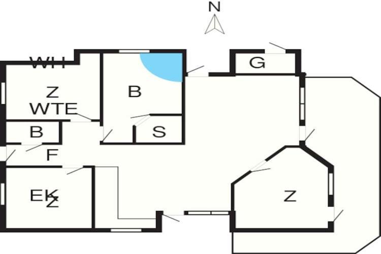 8 Person Holiday Home In Ulfborg 외부 사진